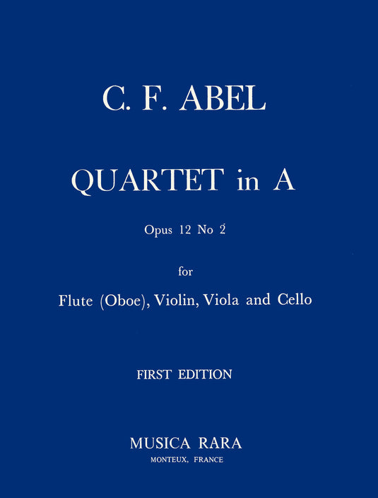 ABEL - Quartet in A major Op. 12/2
