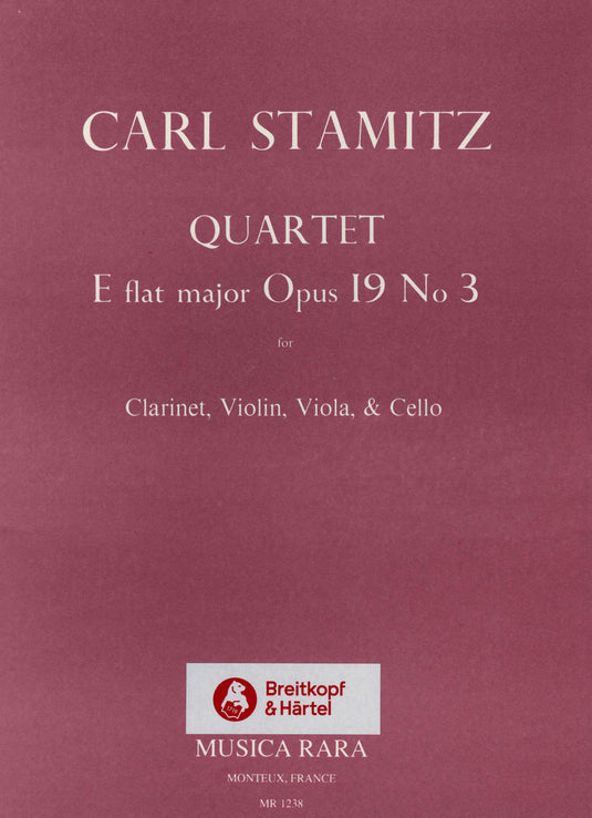 STAMITZ - Quartets Op. 19