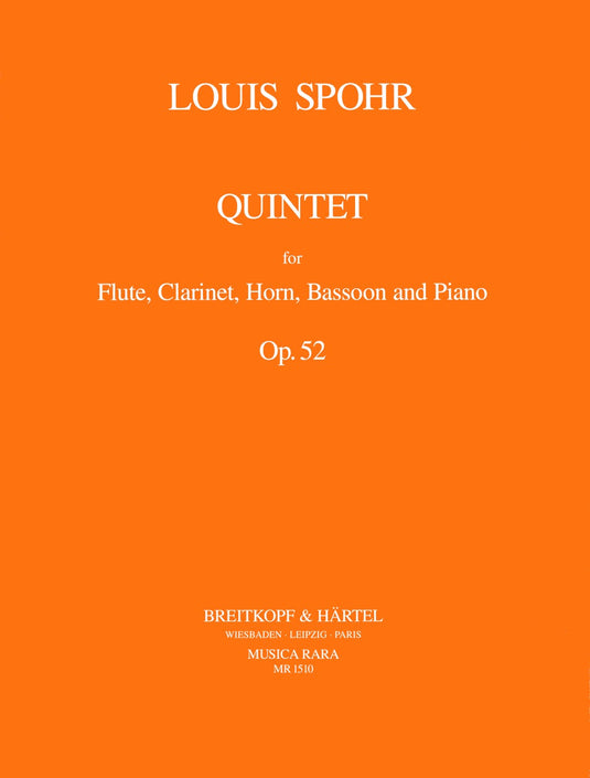SPOHR - Quintet in C minor Op. 52