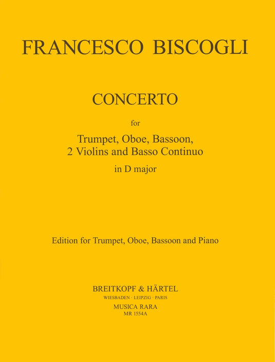BISCOGLI - Concerto in D major