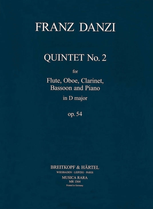 DANZI - Quintet in D major Op. 54