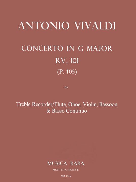 VIVALDI - Concerto in G major RV 101