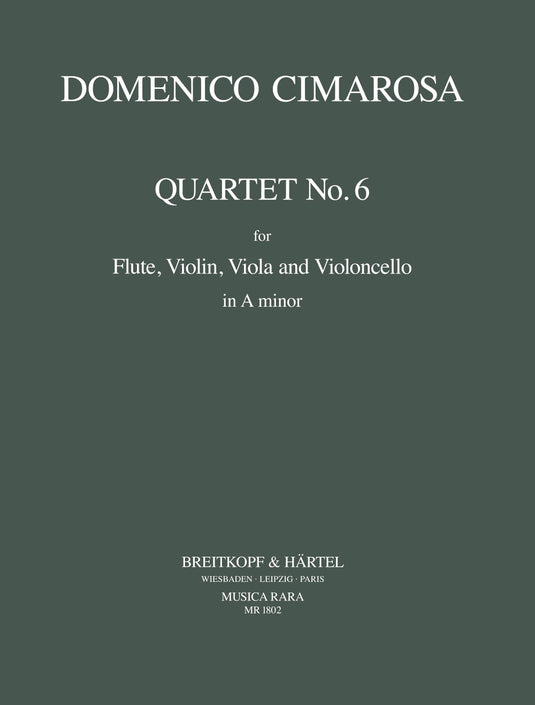 CIMAROSA - Quartet No. 6 in A minor