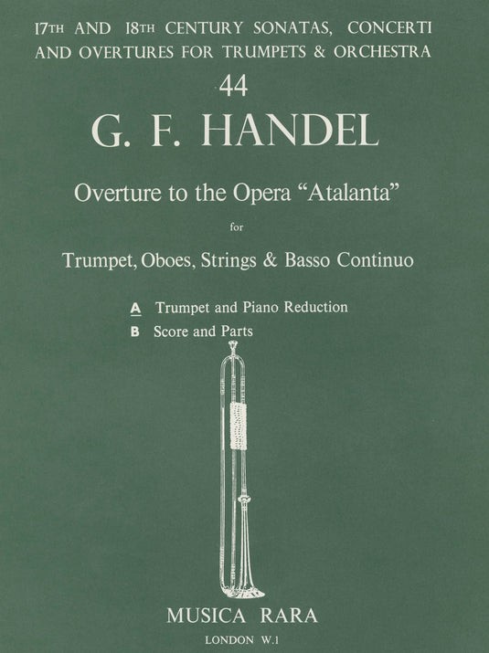 HÄNDEL - Overture to the opera “Atalanta”