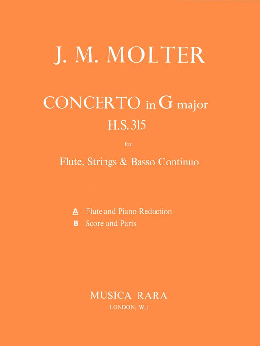MOLTER - Flute Concerto in G major H.S. 315