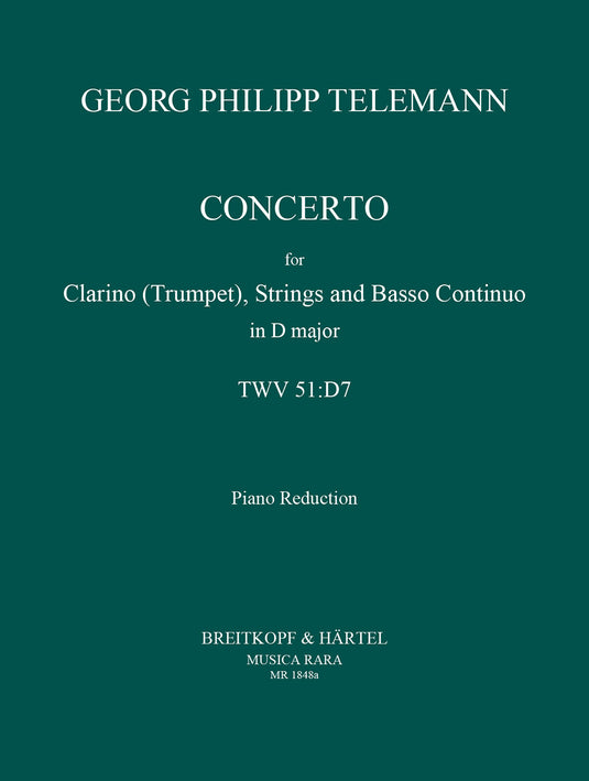 TELEMANN - Concerto in D major TWV 51:D7
