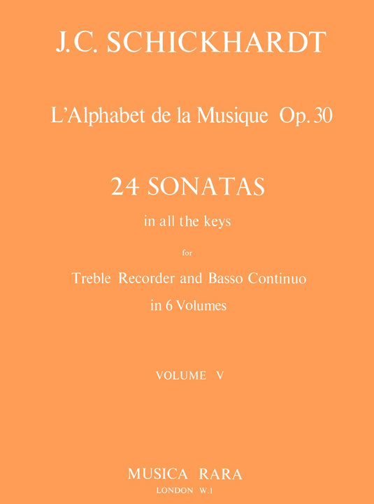 SCHICKHARDT - L'Alphabet de la Musique Op. 30