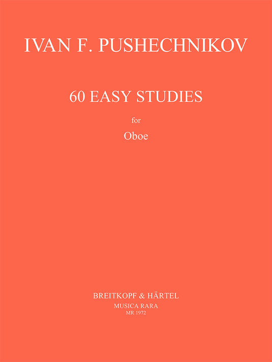 PUSHECHNIKOV - 60 Easy Studies
