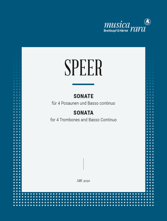 SPEER - Sonata in C major