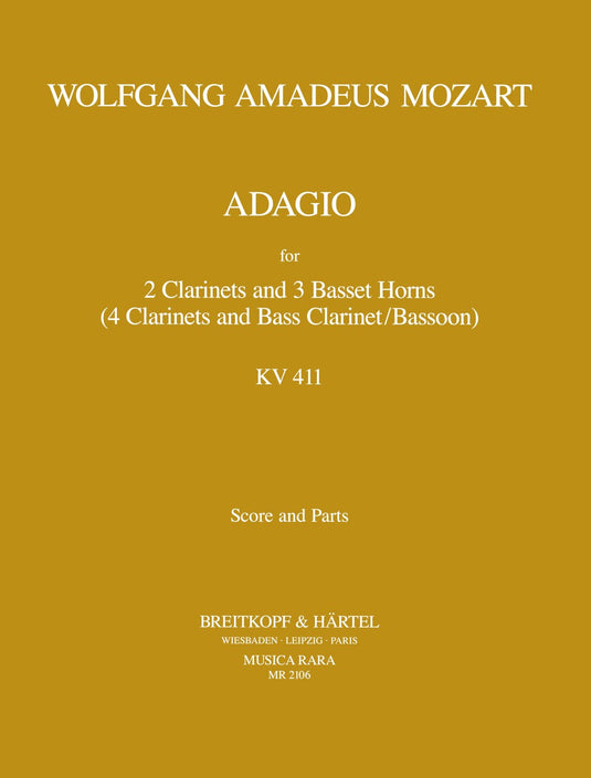 MOZART - Adagio K. 411 (484a)