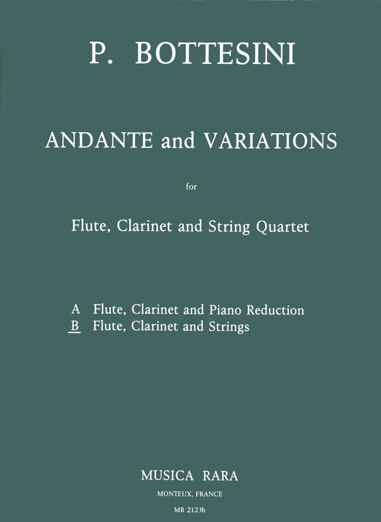 BOTTESINI - Andante and Variations
