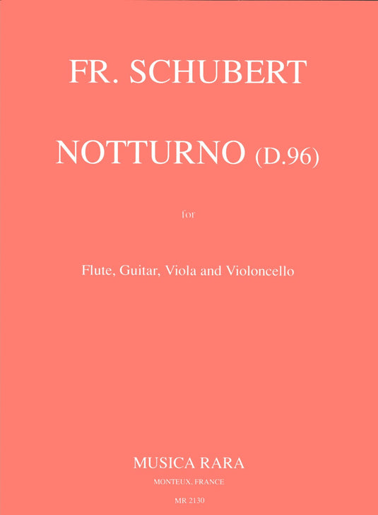 SCHUBERT - Notturno in G major D 96