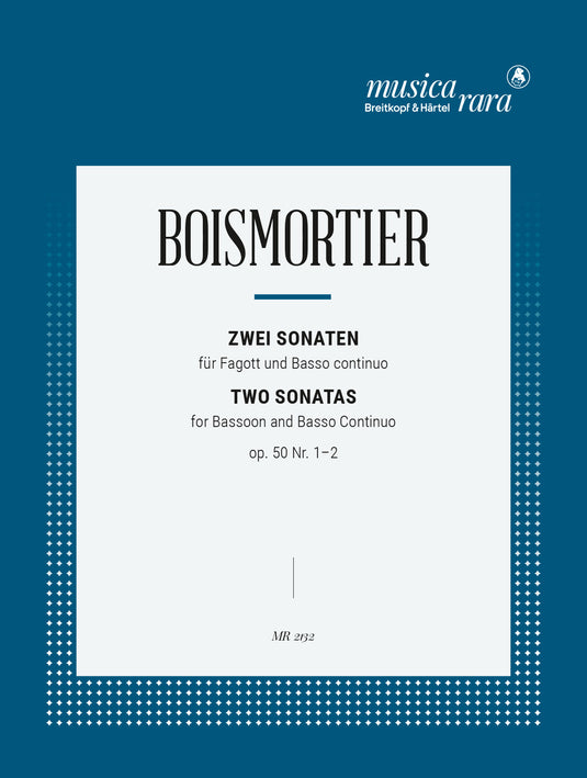 BOISMORTIER - 6 Sonatas Op. 50