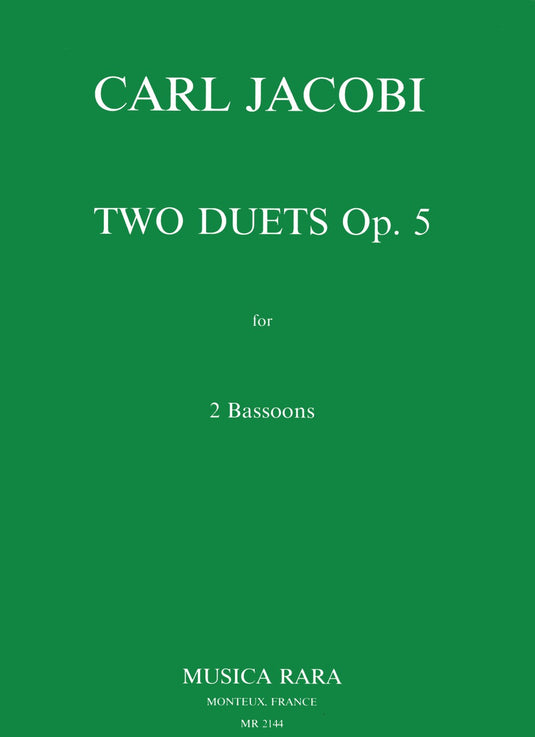 JACOBI - 2 Duets Op. 5