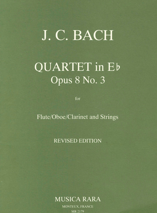 BACH - Quartet in E flat major Op. 8/3