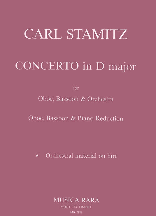 STAMITZ - Concerto in D major