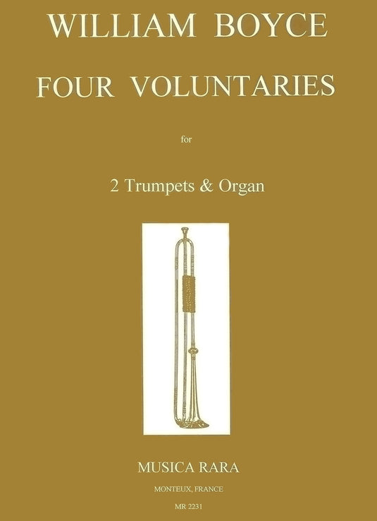 BOYCE - 4 Voluntaries