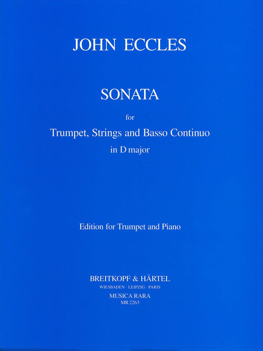 ECCLES - Sonata in D major