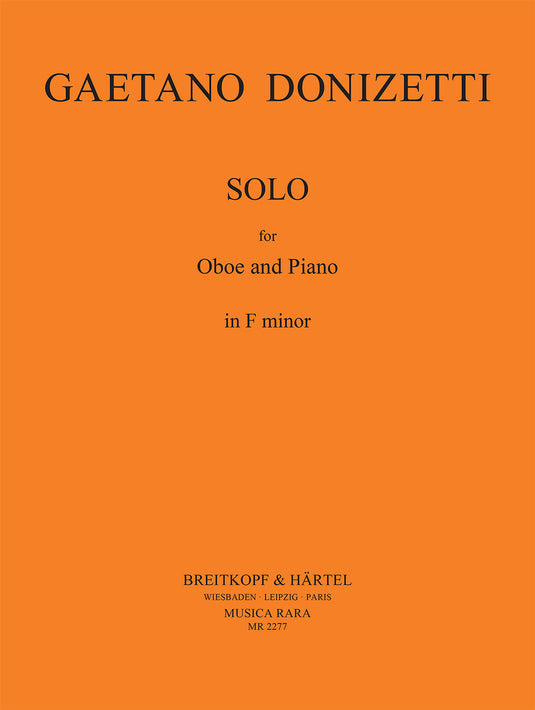 DONIZETTI - Solo in F minor