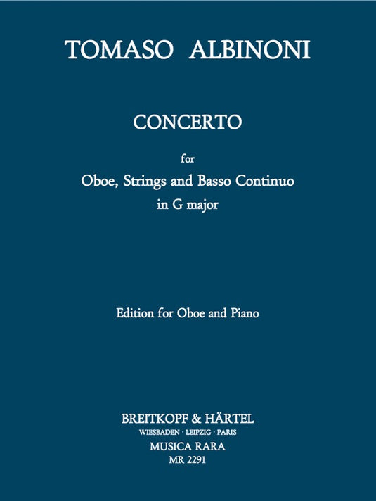 ALBINONI - Concerto in G major