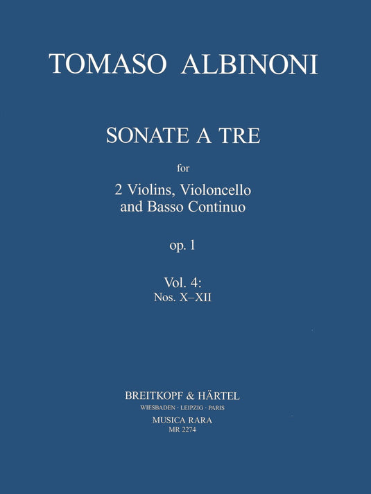 ALBINONI - Sonatas