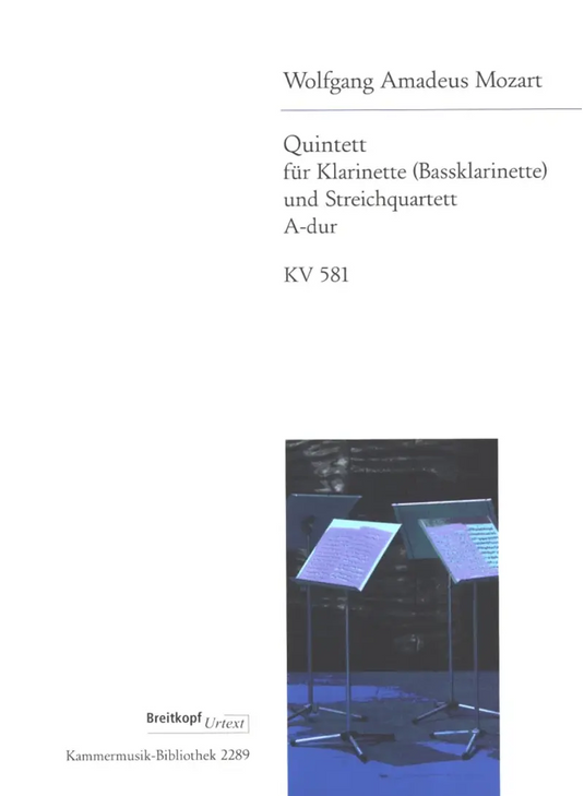 MOZART - Klarinettenquintett KV 581
