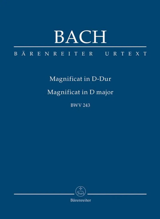 BACH - Magnificat In D BWV 243 - Study Score
