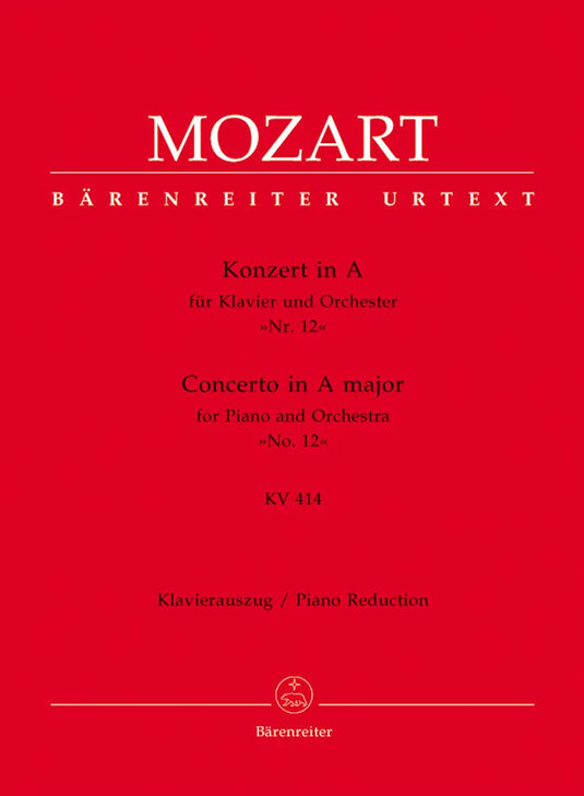 MOZART - Concerto for Piano and Orchestra no. 12 in A major K. 414