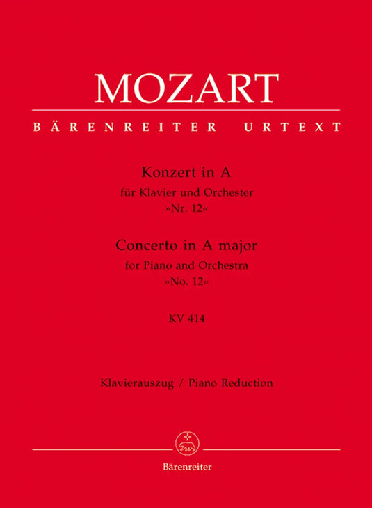 MOZART - Concerto for Piano and Orchestra no. 12 in A major K. 414