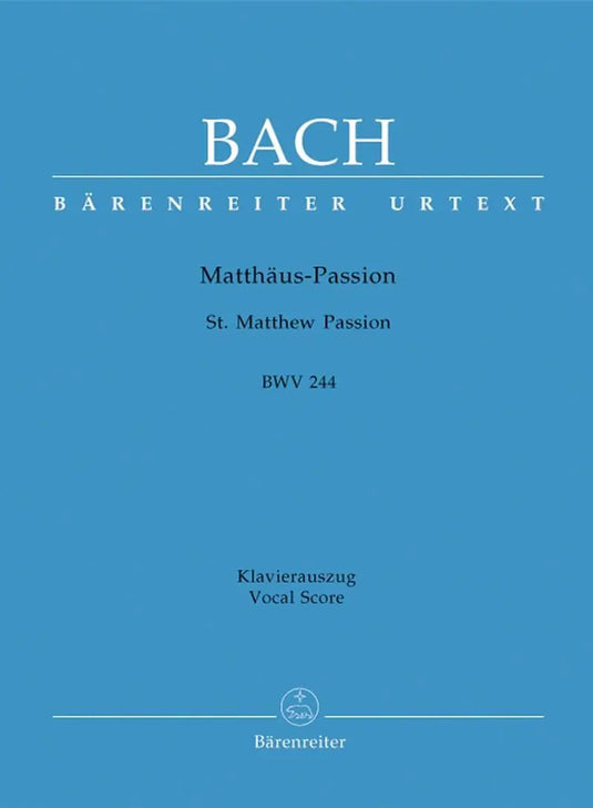 BACH - St Matthew Passion BWV 244