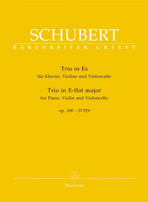 SCHUBERT - Trio in E-flat major op.100 - D 929