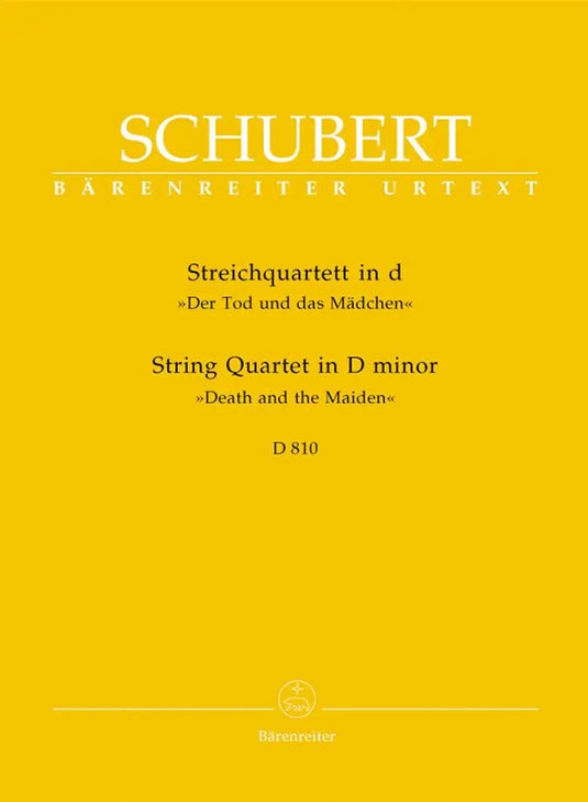 SCHUBERT - Streichquartett d-Moll D 810