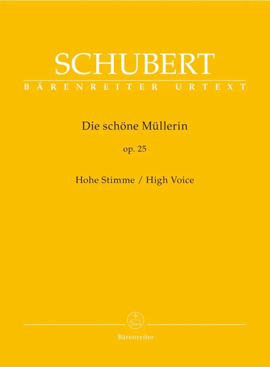 SCHUBERT - Die Schöne Müllerin Op.25 - High Voice