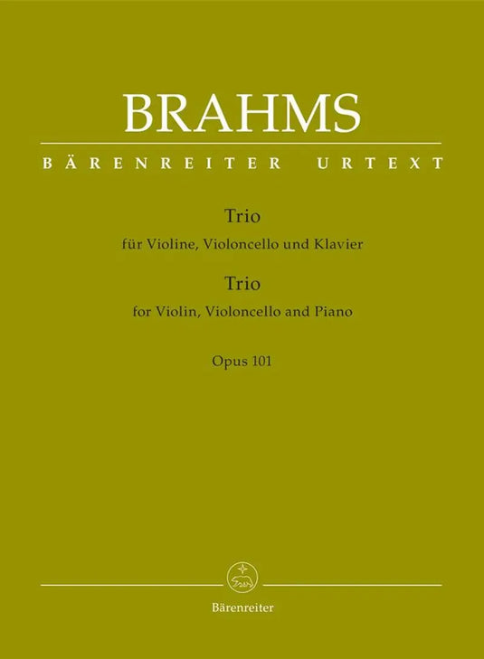 BRAHMS - Trio for Violin, Violoncello and Piano Op.101
