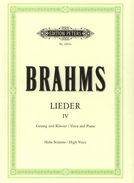 BRAHMS - Complete Songs Vol.4: 48 Songs