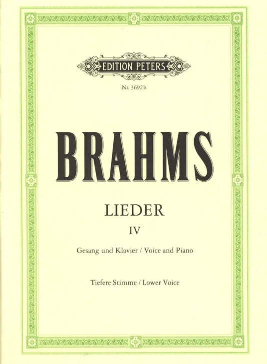 BRAHMS - Complete Songs Vol.4: 48 Songs