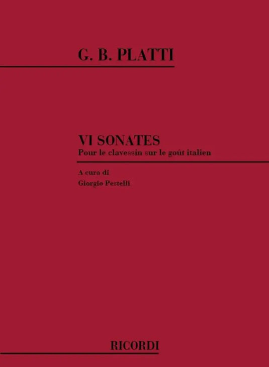 PLATTI - VI Sonates