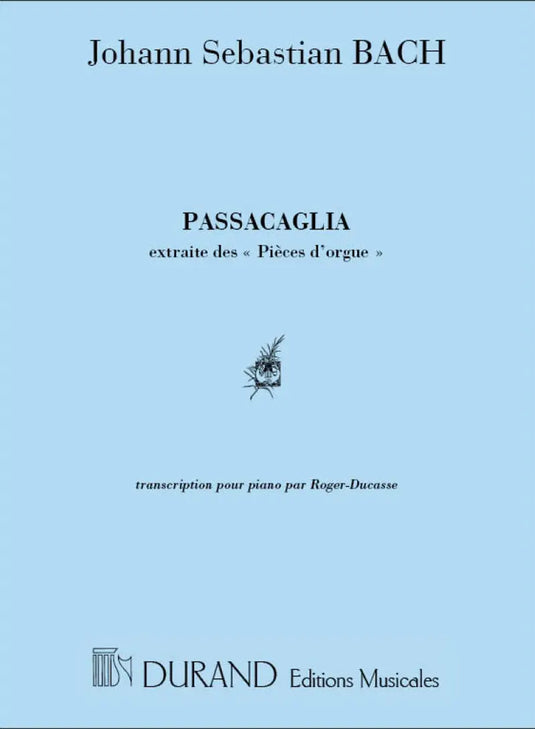 BACH - Passacaglia - extraite des