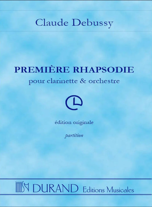 DEBUSSY - Premiere Rhapsodie - Partitura