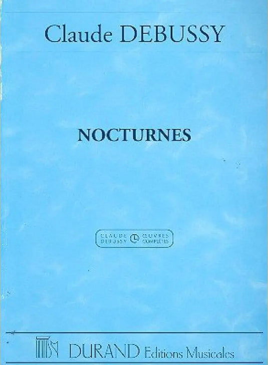 DEBUSSY - Nocturnes - Partitura