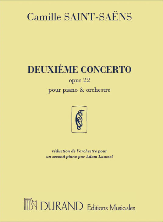 SAINT-SAENS - Deuxieme Concerto opus 22