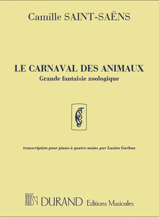 DEBUSSY - Carnaval des Animaux Grande Fantaisie Zoologique