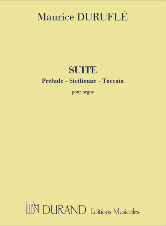 DURUFLÉ - Suite (Prélude - Sicilienne - Toccata) Op. 5