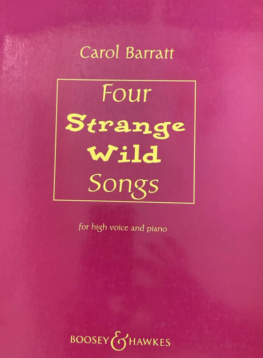 BARRATT - Strange Wild Songs