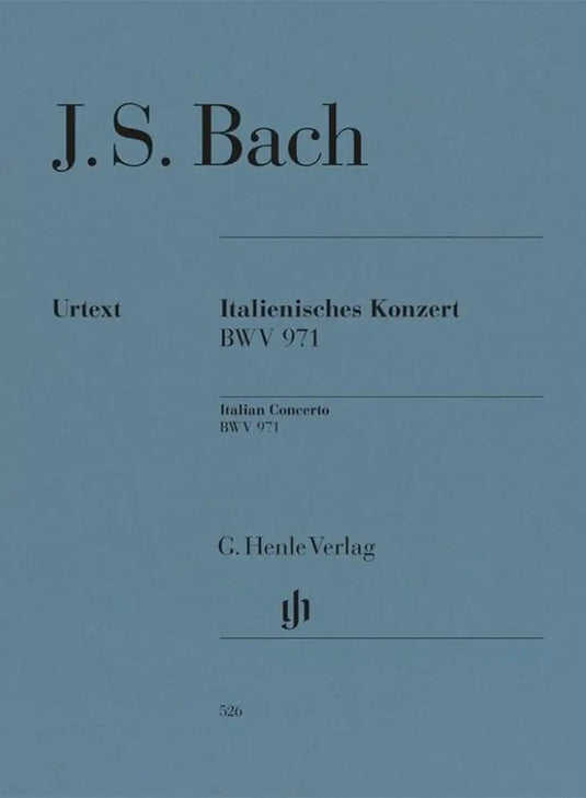 BACH - Italienisches Konzert BWV 971 (Con diteggiatura)