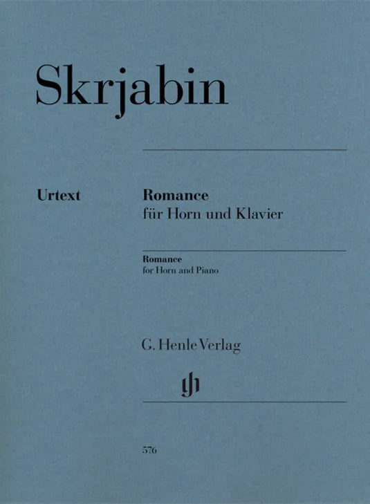 SKRJABIN - Romance für Horn und Klavier