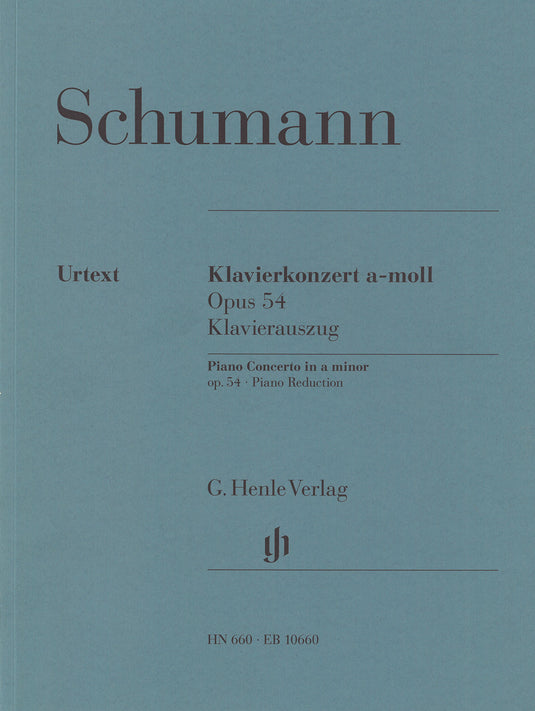 SCHUMANN - Piano Concerto in A minor Op. 54