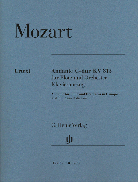 MOZART - Andante in C major K. 315 (285e)