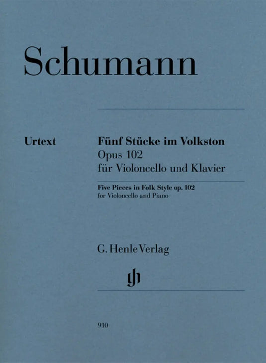 SCHUMANN - Five Pieces in Folk Style op.102