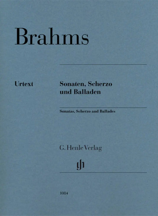 BRAHMS - Sonaten, Scherzo und Balladen